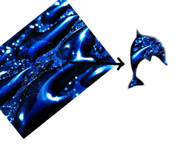 Creation of Icy Dolphin Wonderland: Step 5